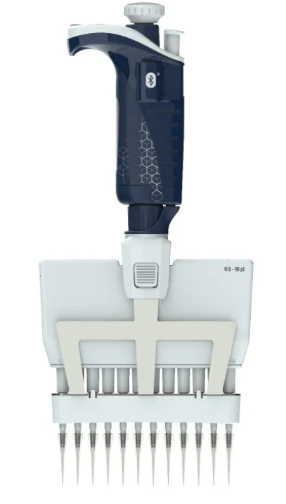 Pipeta multicanal electrónica 10 ul y 12 canales. Pipetman M Connected. GILSON