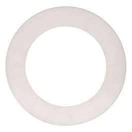 Junta de silicona , para junta plana. Material: PTFE. Para DN: 75. 