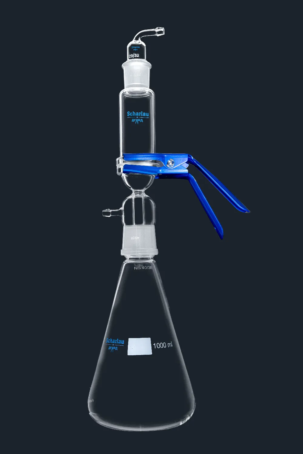 Equipo de filtración para HPLC. SCHARLAU. Equipo completo con un matraz de 1l