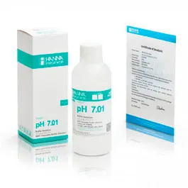 Solucion de calibracion pH 7,01  230 ml. HANNA. 