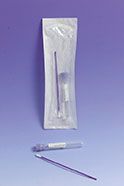 Sterile swabs with media