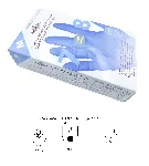 Disposable blue-violet nitrile gloves SOFT TOUCH, powder-free, for examination