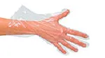 Plastic gloves (Polyethylene)