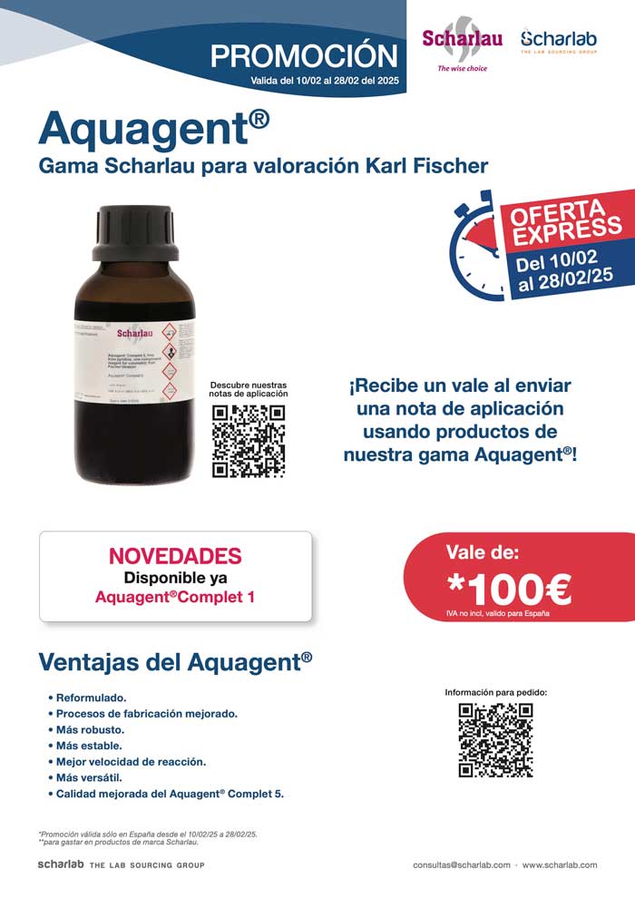 Aquagent® Gama Scharlau para valoración Karl Fischer