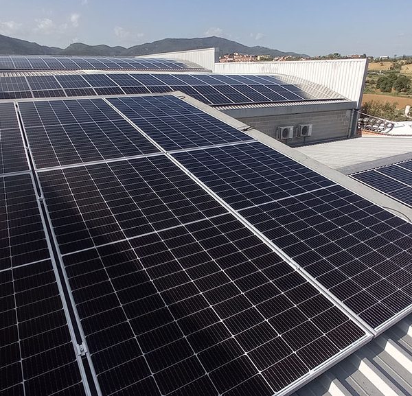 Solar panels at Scharlab’s