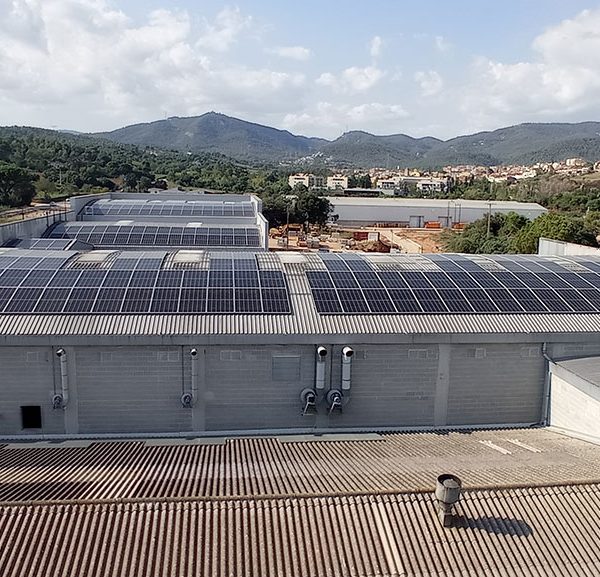 Solar panels at Scharlab’s Chemical Plant