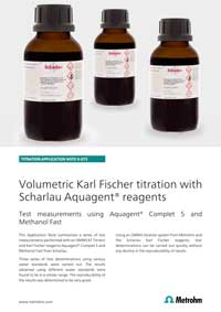 Application Note KF Titration