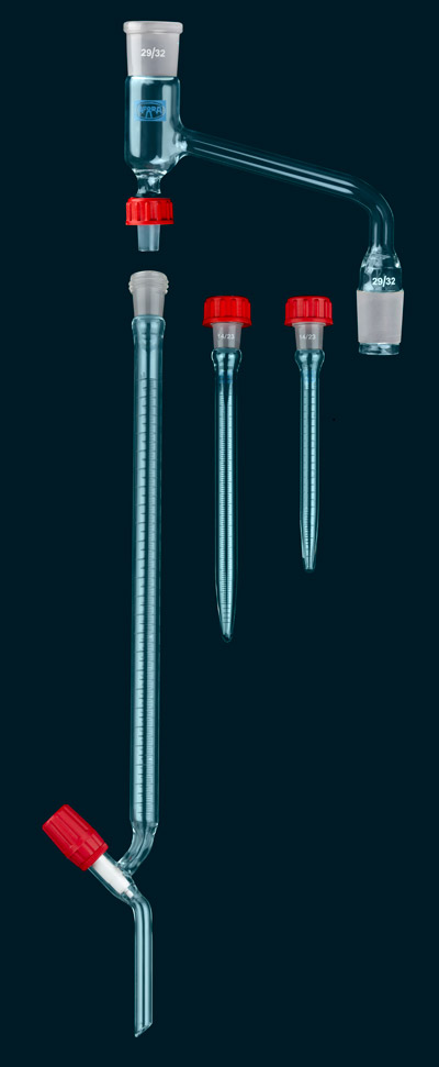 New Dean Stark glass apparatus for the analysis of organic samples